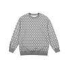 MLB Bluza Unisex z Kwiatowym Wzorem Szara 31MTM1111-50M