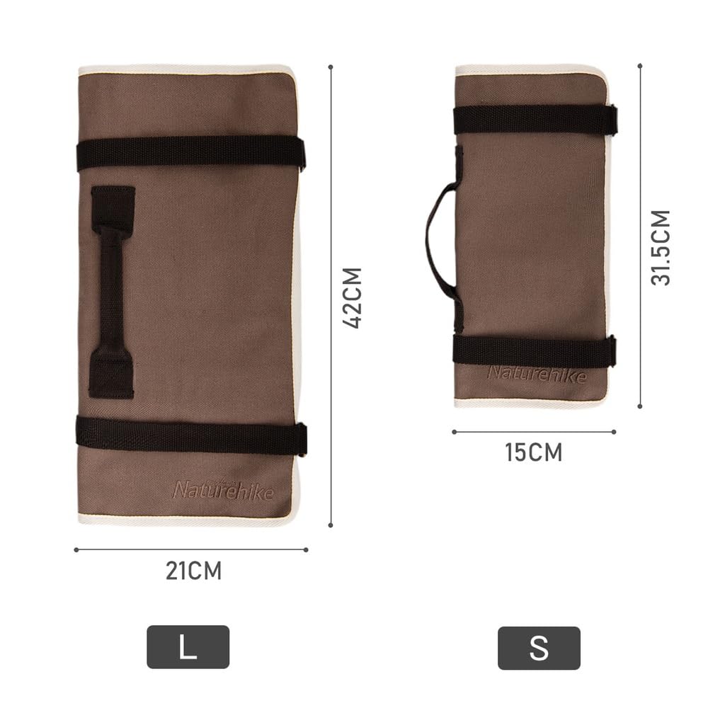 Naturehike Camping Peg Hammer Storage Bag, Water-Resistant, and Dirt-Resistant, Convenient for Carrying Pegs and Pegs (Large)