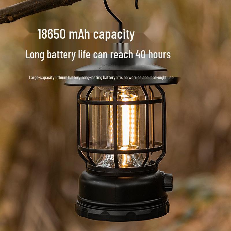 Mountain Guest Outdoor Camping Lantern - Ultra-long Battery Life Atmosphere Lamp