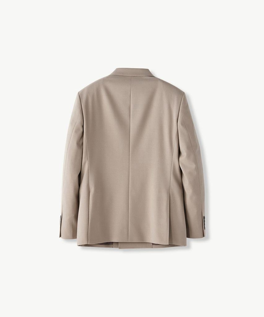 Stco 31% Extra Fine Wool Double-Breasted Suit Set Beige (Classic Fit)_Ssjva62Set