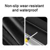 Carbon Fiber Car Door Sill Strip Universal Decorative Welcome Pedal Anti-Scratch Strip Dirt-Resistant Anti-stepping Protection Film Stickers