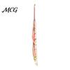 Artistic Crochet Hook Resin for Beginners, Crocheting Lovers, 2.0mm-8.0mm Ergonomic Gift Set with Long Floral Handle Blankets, Dolls, Shawls,