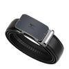Seven Wolves Men's Versatile Leather Belt with Automatic Buckle - Ideal for Business or Casual Wear