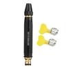 High Pressure Jet Nozzle, Car Wash Hose Nozzle with Adjustable Spray Settings, Booster Nozzle Includes Hose Clamps for Car Washing, Garden Watering,