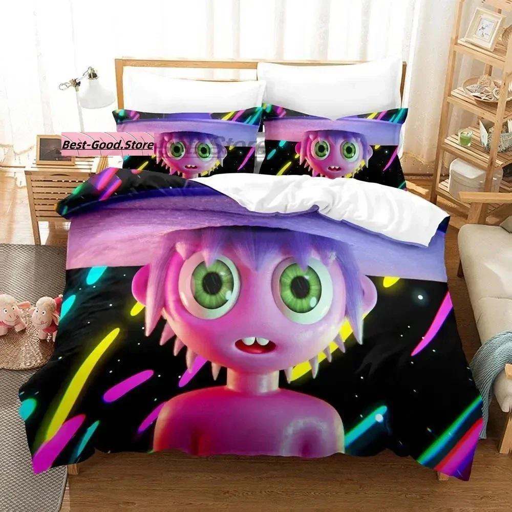 The Midnight Gospel Parallel Bars Bedding Set Single Twin Full Queen King Size Bed Set Aldult Kid Bedroom Duvetcover Sets 3D