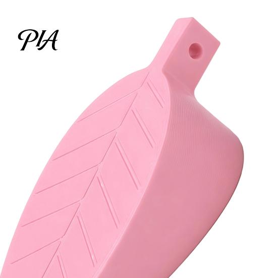 Door Stop Wedge Leaf Shaped Stopper Wedge, Non-Slip Wind?Resistant Stop, Easy Storage Holder Silent Anti?Collision Jam for Home Office Decor Anti