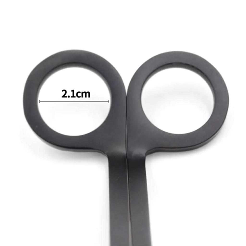 Candle Wick Trimmer Oil Lamp Trim Scissor Candle Killing Hook Clipper Cutter Tool Black