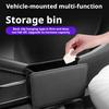 1pcs Car Seat Organizer Multifunctional Car Door Storage Box for Phones Glasses Keys Card Hanging Car Trash Can N9G3