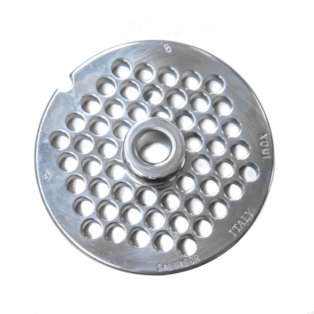 Sieve for the Mega-M HR-32 meat grinder, mesh 8 mm, sieve diameter 100 mm N