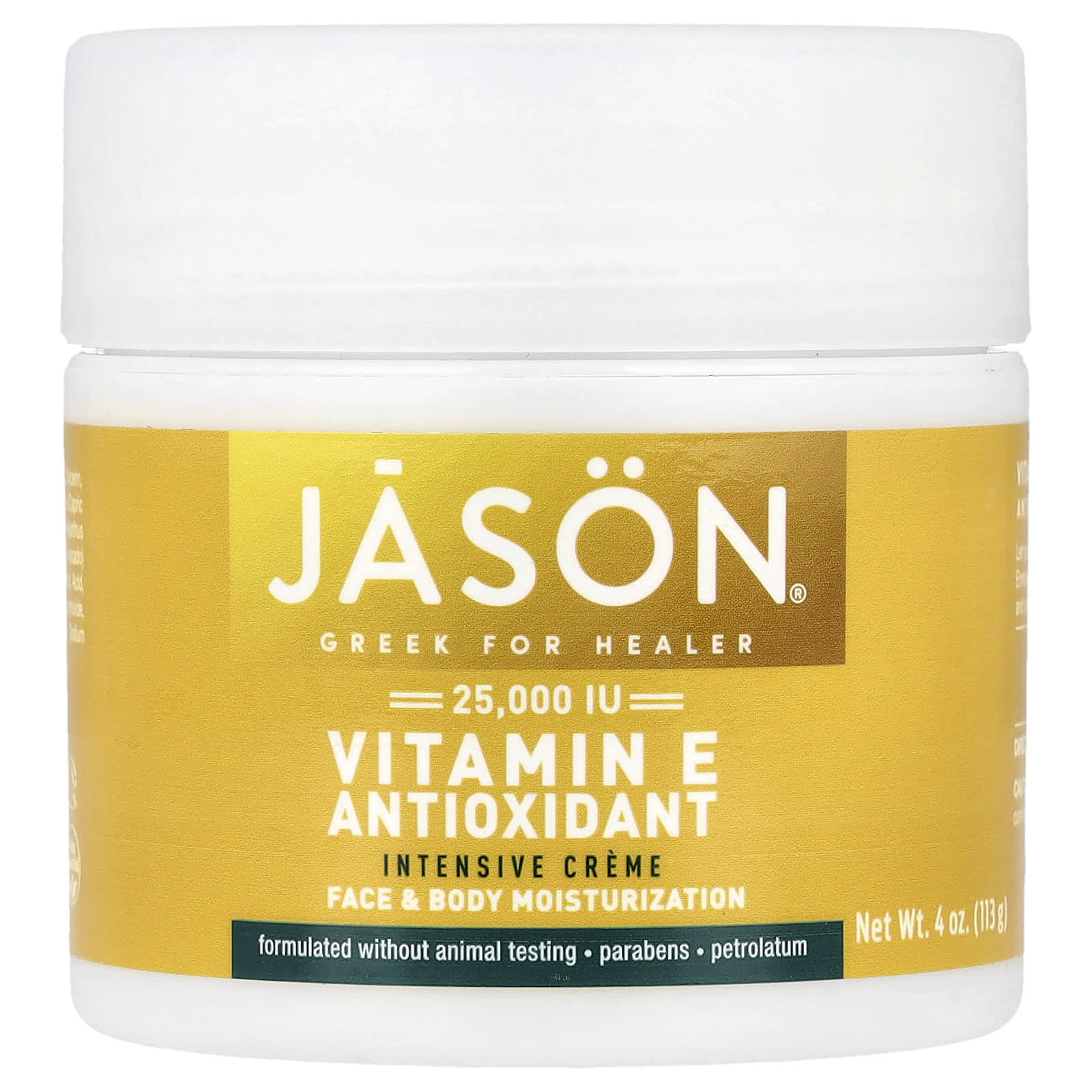 

Vitamin E Moisturizing Cream, 25,000 Iu, 113G(4Oz)