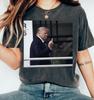 Donald Trump Middle Finger T-Shirt: Vintage Comfort Colors Style, Trump President T-Shirt, Trump Merch Gift
