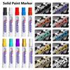 Oil-based Ink Paint Pen Solid Marker Pen Art Painting Pen Wood Plastic Glass Stone Painting