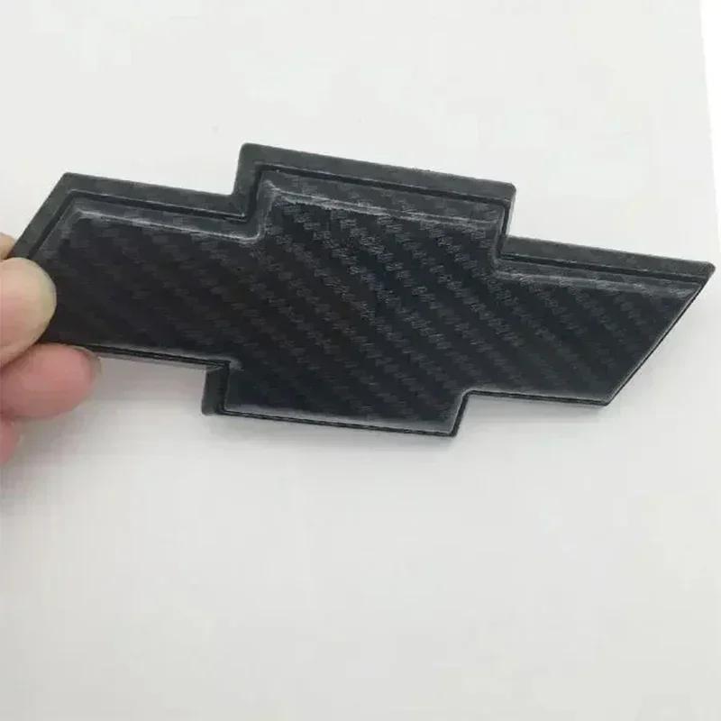 3D Car Front Head Bonnet Emblem Rear Trunk Badge Decals for Chevrolet Epica Captiva Cruze Spark Malibu Sail Camaro Accessories