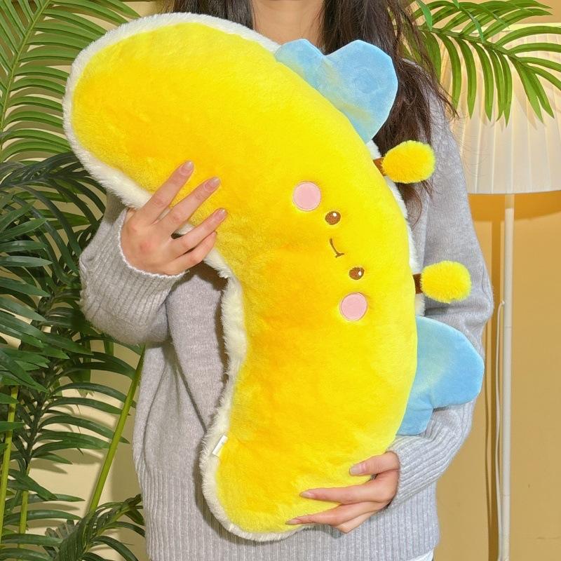 New Cute Bee Pillow Doll Plush Toy Little Bee Cushion Doll Sleeping Pillow Birthday Gift