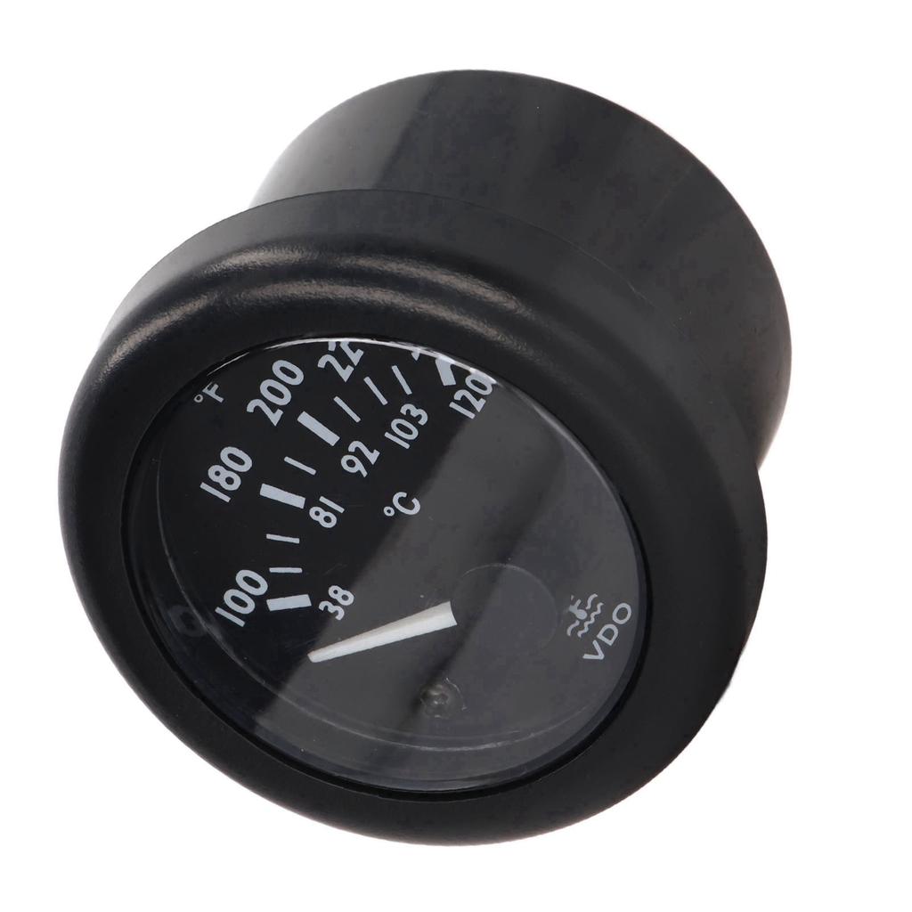Generator Water Temperature Gauge Pointer Type 52mm Electromagnetic Water Temperature Meter 12V