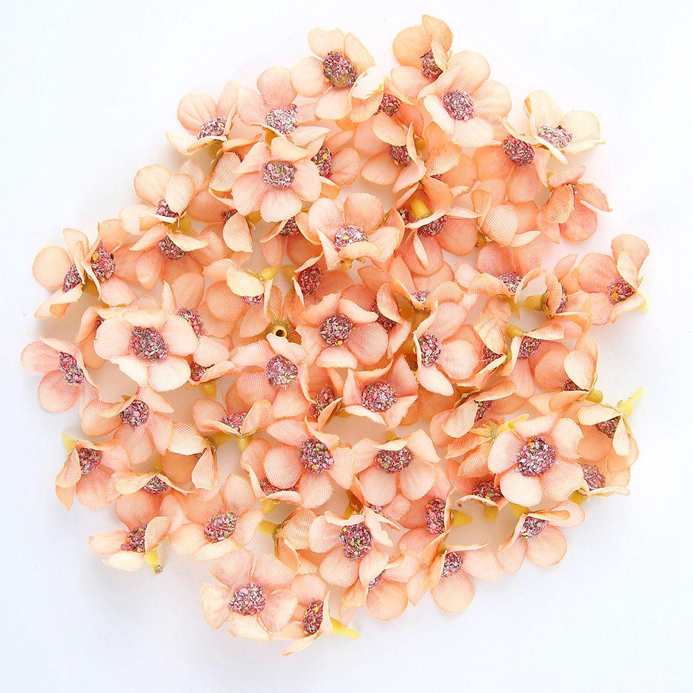50/100 Stück Mini Gänseblümchen Künstliche Blumenköpfe Seide DIY Bilderrahmen Foto Requisiten Heimdeko Muttertag Hochzeit Dekoration