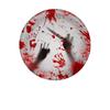 10Pcs Cup  Plate Bloodstain Paper Plate Cup Set Haunted House Props  Happy Halloween