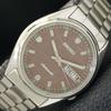 GENUINE VINTAGE SEIKO AUTOMATIC JAPAN 7S26A MENS BROWN DIAL WATCH A702414-5 R124-a702414