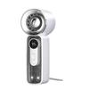 Portable USB-Charged Transparent Fan with Ice Pack and Display Screen for Outdoor Use