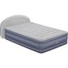 Matelas gonflable - BESTWAY - 671BD Queen - Pompe électrique intégrée - Tête de lit LoungeLux - Tritech durable