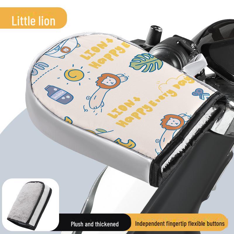 

Зимние теплые защитные перчатки Emma для электромобилей, мотоциклов, трехколесных велосипедов и велосипедов One Size