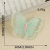 Computer Embroidery Badge Cloth Label Butterfly Transparent Jewelry Accessories Clothing Accessories Chapter Boy Handmade Diy Embroidery Cloth Sticker