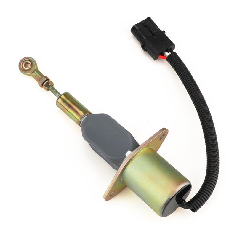 High quality New For 3930234 3928161 3964624 12V 24V Brand Ibi Ategeschakeld Stop Solenoïde Voor 6Ct 8.3L Motor