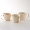 Wired Beans Eternal Shigaraki Ware Wheat Beige 240ml Mug, Mug,