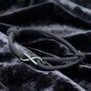 Infinite Love String Bracelet For Couple 6 Colors Available Stainless Steel Metal 3mm Milan Thread Valentine Day Accessories