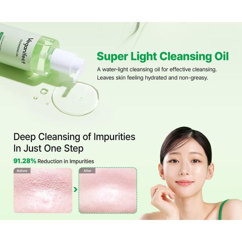 Veganifect - Clean And Glow Green Barley Cleansing Oil