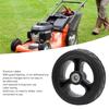 5 Inch Trolley Wheel Inner 8mm Grass Trimmer Wheel Durable Solid Rubber Wheel  Grass Trimmer