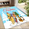 Christmas Winnie Pooh Tigger Carpet Rug Soft Washable Anti Slip Home Living Room Sofa Mats Personalized Christmas Rug