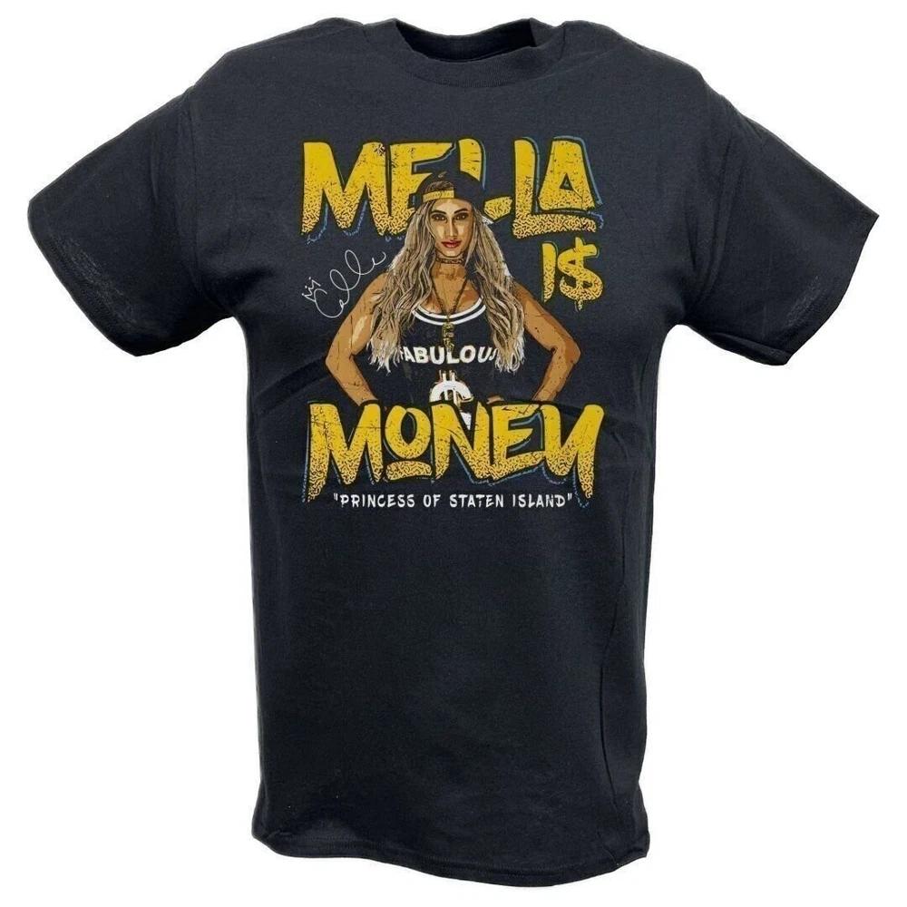 Carmella Mella Is Money Black Tshirt M
