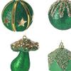 7x Christmas Tree Ornaments Hanging Pendants Foam Xmas Decor Decorative Baubles for Party