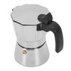 Stainless Steel Stovetop Coffee Maker 3/6 Cups Capacity Stovetop Espresso Maker  For Camping