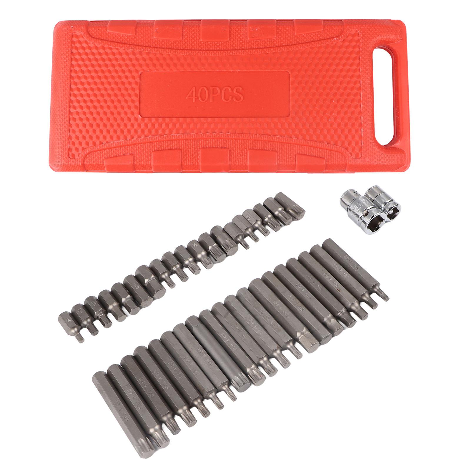 

Набор торцевых головок со шлицевым наконечником Master, набор торцевых головок с наконечником, с пластиковым ящиком для хранения для S2, авторемонт