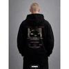 American Style Personalized Pattern Printed Men's and Women's Zipper Hoodie, Loose and Casual Zipper Sweater