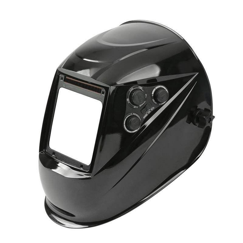 True Color Auto-Darkening Welding Helmet with Large Screen for Argon Arc Safety