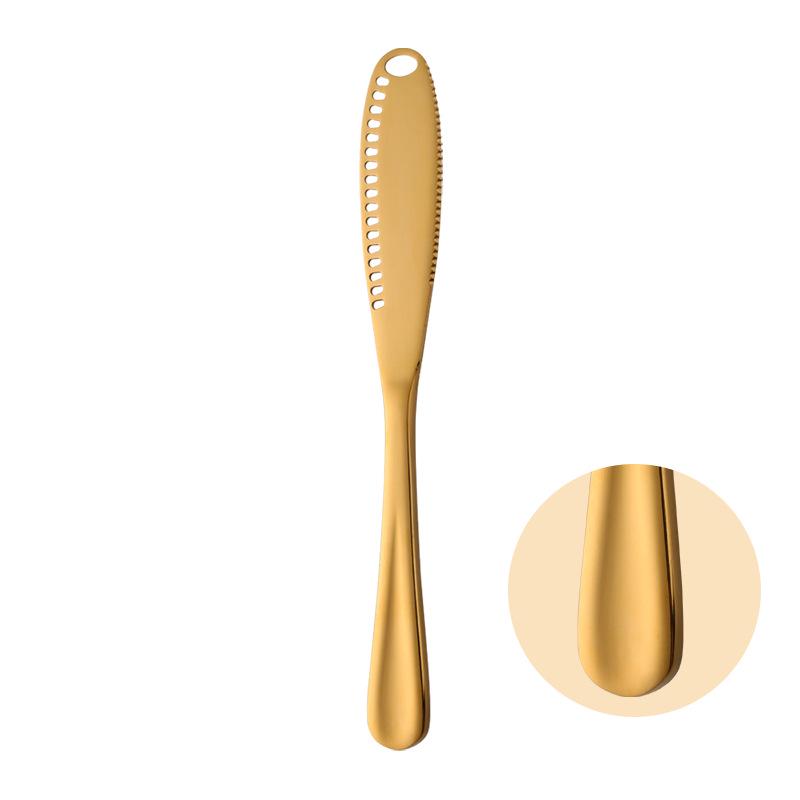 Stainless Steel Cheese, Butter, and Jam Spreader Set