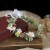 Blomsterkransar Blomsterkrans Hårband Håraccessoarer Blomsterkronor Bröllop Festivaler Fotorekvisita Huvudprydnad för Kvinnor