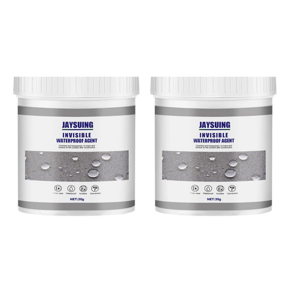 30/100g/300g Waterproof Coating Sealant Agent Transparent Glue With Brush Invisible Anti-Leak Roof Repair Broken Agent Tool