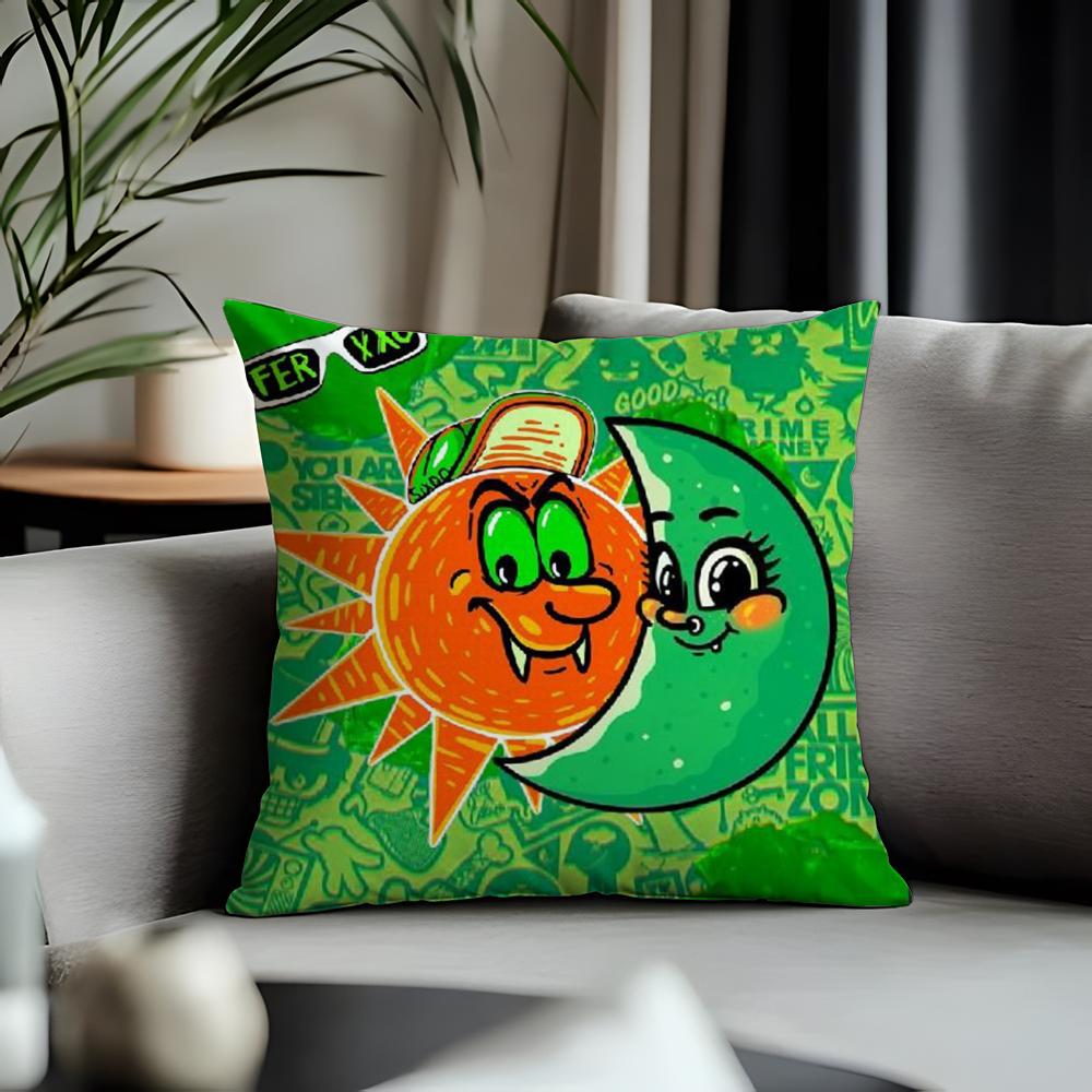 Trending Ffeidiou Cushion Cover Antidustmite Pillowcase Invisible Zipper Silky Short Plush Sofa Cushion Cover