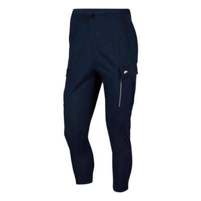 Casual Pants Men's Blue Moderate Straight Fit Pants CV9301-451