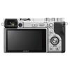 Sony Mirrorless Interchangeable Lens Camera Power Zoom Lens Kit Silver SQ Interchangeable Lens 6400K Silver 6400 (Included Lens SELP16502)