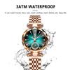 POEDAGAR Elegant Luxury Women's Quartz Watches Waterproof Stainless Steel Watch Casual Fashion Ladies Wristwatch
