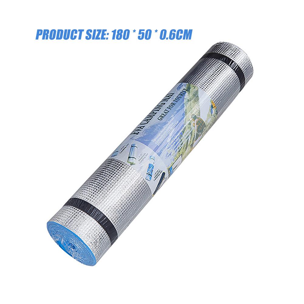 

Портативный кемпинговый спальный коврик водонепроницаемый кемпинговый палаточный коврик алюминиевая фольга EVA коврик для йоги уличный коврик для пикника на пляже влагостойкий