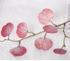 French Round Eucalyptus & Apple Leaf Simulated Plant for Wedding & Home Decor