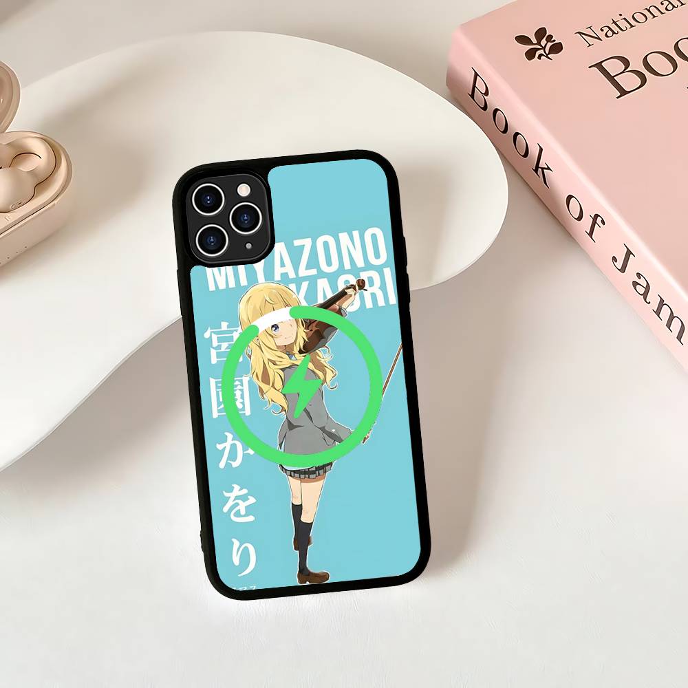 Your Lie In April For Magsafe Phone Case For IPhone 17 Air 16 15 14 13 12 11 Pro Max Plus Shockproof Cover
