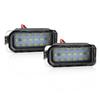 2PCS OEM LED License Plate Light Bulbs For Ford Focus MK3 2010-Onwards Fiesta MK6 2008-Onwards Mondeo MK4 2007-2013 BA7 2008-up