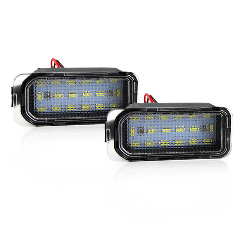 

2pcs License Plate Light for Ford Fiesta MK6 2008-Onwards Mondeo MK4 2007-2013 Mondeo BA7 2008-up 12V LED Number Signal Light